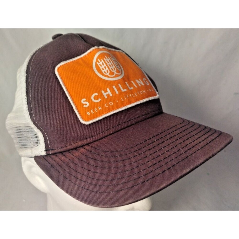 Schilling Beer Co Littleton NH Adjustable Snapback Mesh Back Hat/Cap-NICE!